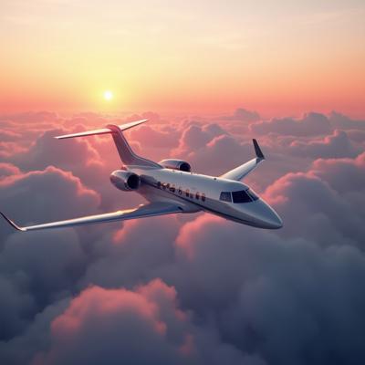 Интерьер бизнес-джета